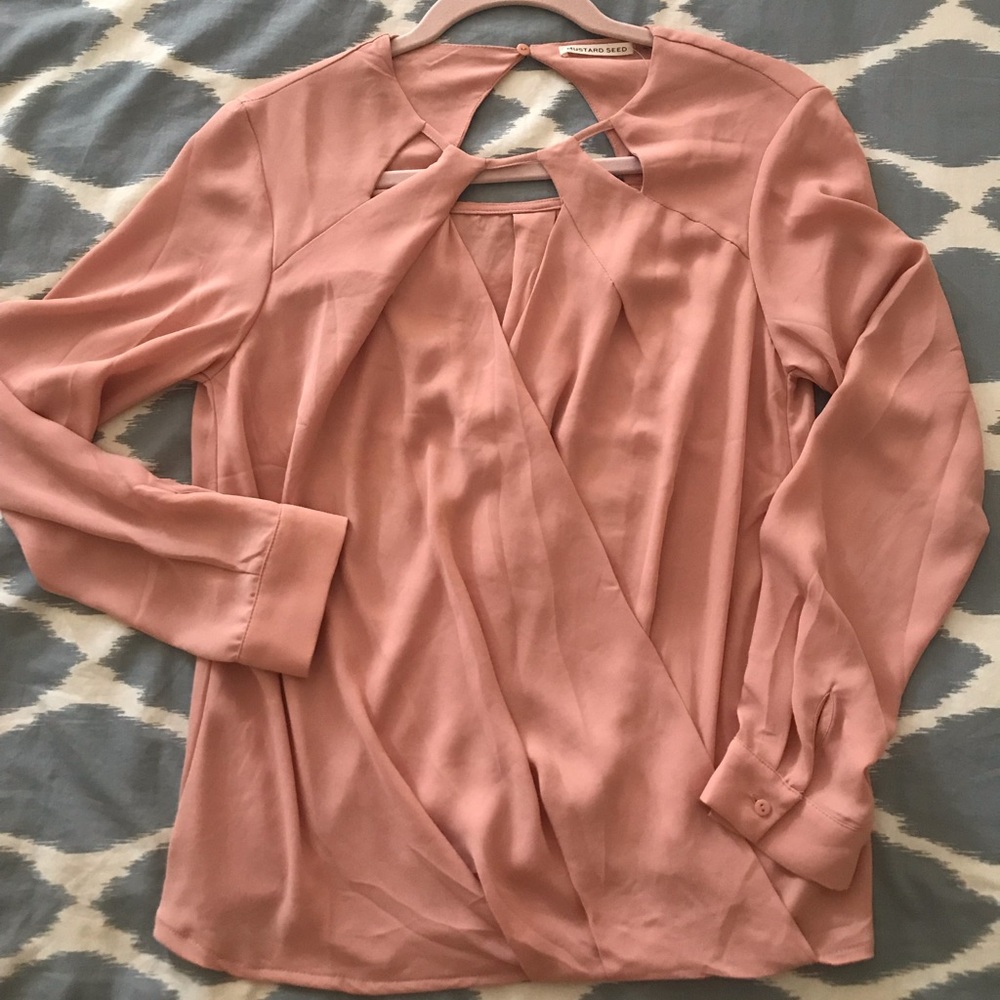 Rose/mauve colored Blouse